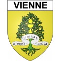 Vienne 38 ville Stickers blason autocollant adhésif