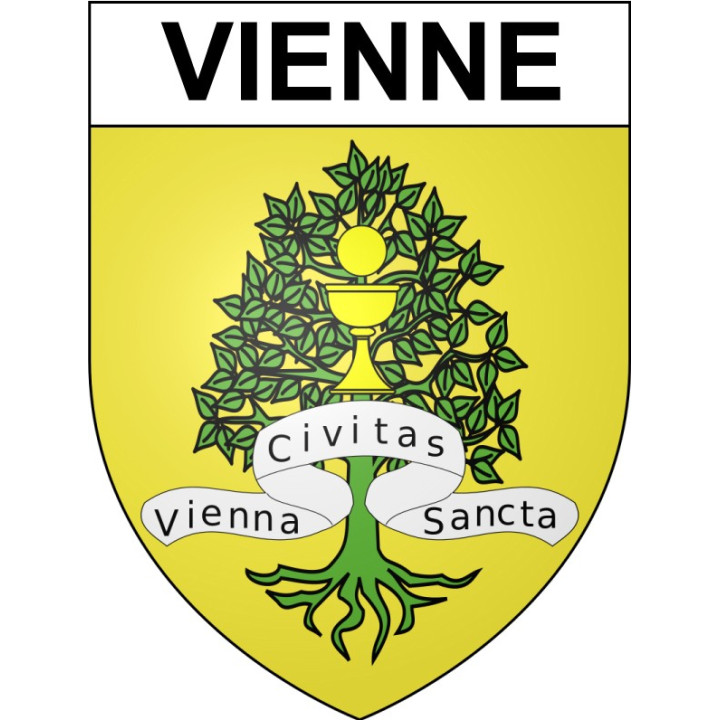Stickers coat of arms Bazas adhesive sticker