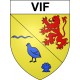 Vif 38 ville Stickers blason autocollant adhésif