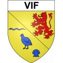 Stickers coat of arms Bazas adhesive sticker