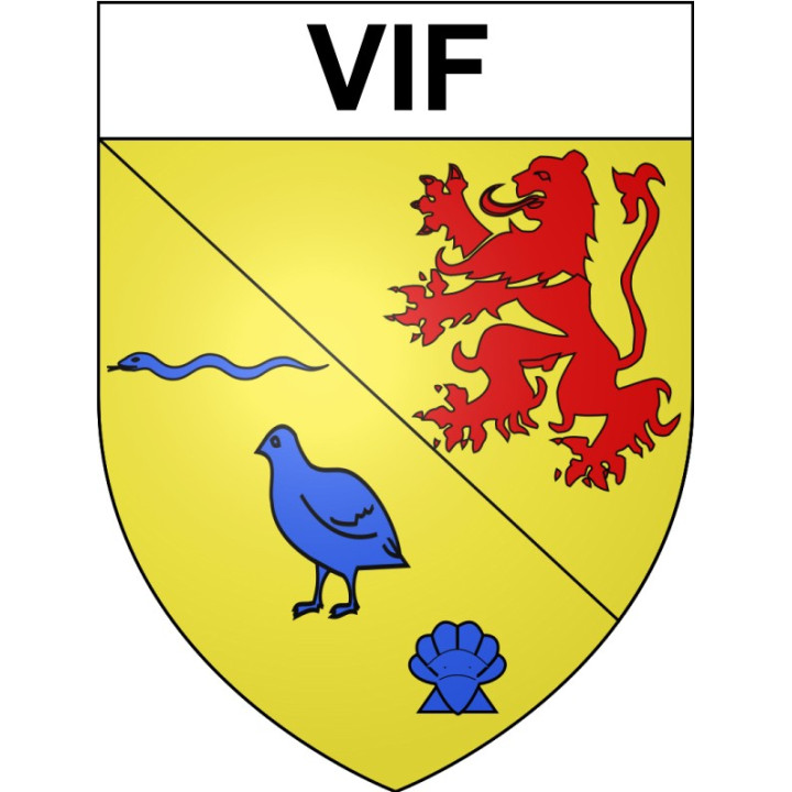 Stickers coat of arms Bazas adhesive sticker