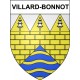 Villard-Bonnot 38 ville Stickers blason autocollant adhésif