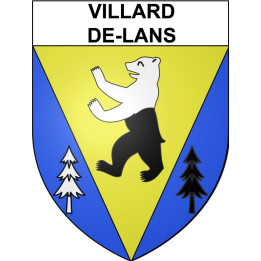 Villard-de-Lans 38 ville Stickers blason autocollant adhésif
