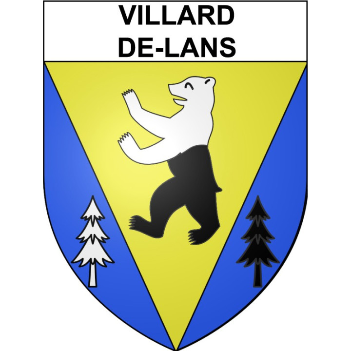 Villard-de-Lans 38 ville Stickers blason autocollant adhésif