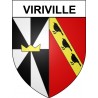 Stickers coat of arms Viriville adhesive sticker