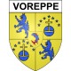 Bazas Sticker wappen, gelsenkirchen, augsburg, klebender aufkleber