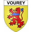 Stickers coat of arms Bazas adhesive sticker