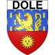 Dole 38 ville Stickers blason autocollant adhésif