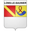 Lons-le-Saunier 39 ville Stickers blason autocollant adhésif