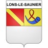 Lons-le-Saunier 39 ville Stickers blason autocollant adhésif