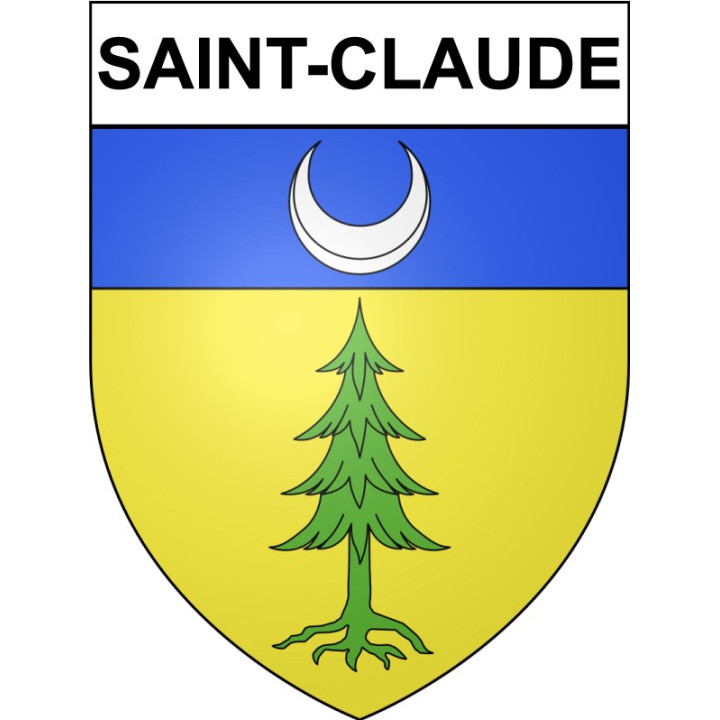 Saint-Claude 39 ville Stickers blason autocollant adhésif