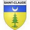 Saint-Claude 39 ville Stickers blason autocollant adhésif