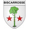 Biscarrosse 40 ville Stickers blason autocollant adhésif