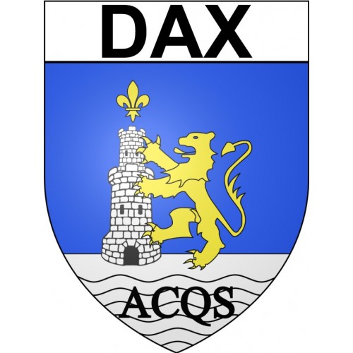 Dax 40 ville Stickers blason autocollant adhésif