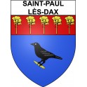 Saint-Paul-lès-Dax 40 ville Stickers blason autocollant adhésif