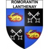 Romorantin-Lanthenay 41 ville Stickers blason autocollant adhésif