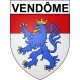 Vendôme 41 ville Stickers blason autocollant adhésif