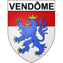 Vendôme 41 ville Stickers blason autocollant adhésif
