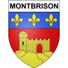 Montbrison 42 ville Stickers blason autocollant adhésif