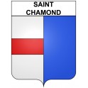 Saint-Chamond 42 ville Stickers blason autocollant adhésif