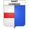 Saint-Chamond 42 ville Stickers blason autocollant adhésif