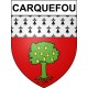 Carquefou 44 ville Stickers blason autocollant adhésif