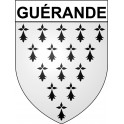 Guérande Sticker wappen, gelsenkirchen, augsburg, klebender aufkleber