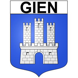 Stickers coat of arms Bazas adhesive sticker