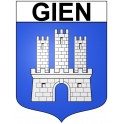Stickers coat of arms Gien adhesive sticker