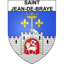 Stickers coat of arms Bazas adhesive sticker