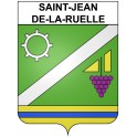 Saint-Jean-de-la-Ruelle 45 ville Stickers blason autocollant adhésif
