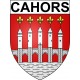 Cahors 46 ville Stickers blason autocollant adhésif