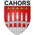 Cahors 46 ville Stickers blason autocollant adhésif