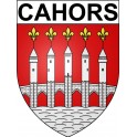 Cahors Sticker wappen, gelsenkirchen, augsburg, klebender aufkleber