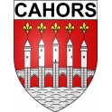 Cahors Sticker wappen, gelsenkirchen, augsburg, klebender aufkleber