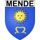 Bazas Sticker wappen, gelsenkirchen, augsburg, klebender aufkleber