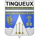 Tinqueux 51 ville Stickers blason autocollant adhésif