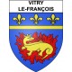 Vitry-le-François 51 ville Stickers blason autocollant adhésif