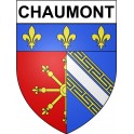 Chaumont 52 ville Stickers blason autocollant adhésif
