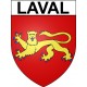 Laval 53 ville Stickers blason autocollant adhésif