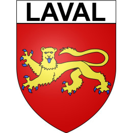 Stickers coat of arms Bazas adhesive sticker