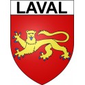 Laval 53 ville Stickers blason autocollant adhésif