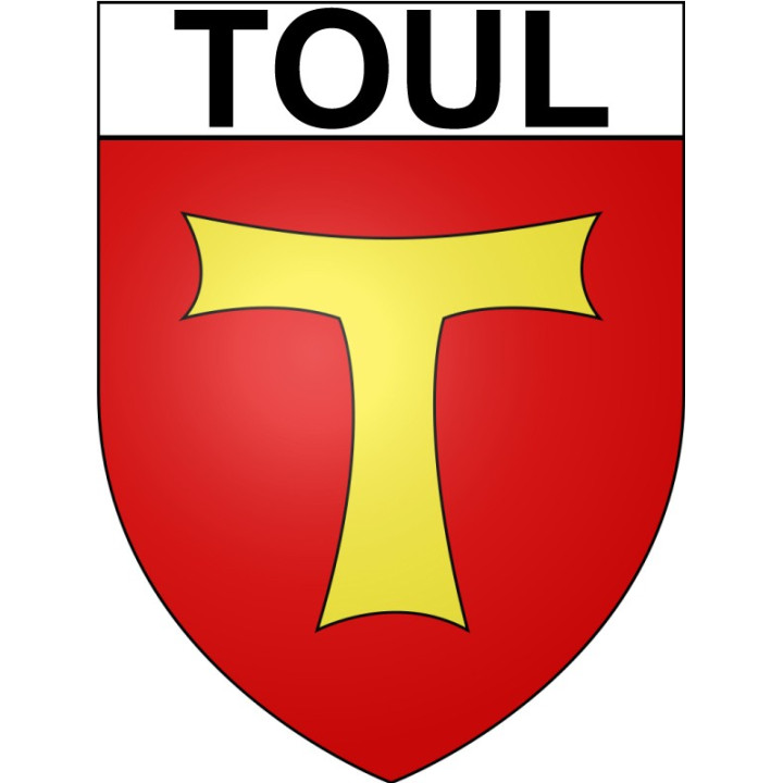 Stickers coat of arms Bazas adhesive sticker