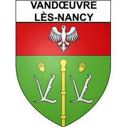 Vandœuvre-lès-Nancy 54 ville Stickers blason autocollant adhésif