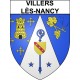 Pegatinas escudo de armas de Villers-lès-Nancy adhesivo de la etiqueta engomada
