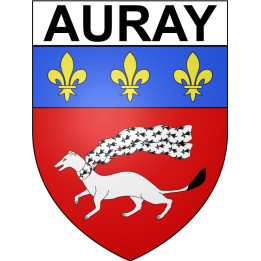 Stickers coat of arms Bazas adhesive sticker
