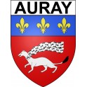 Auray Sticker wappen, gelsenkirchen, augsburg, klebender aufkleber