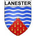 Lanester 56 ville Stickers blason autocollant adhésif