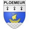 Ploemeur 56 ville Stickers blason autocollant adhésif