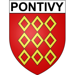 Stickers coat of arms Bazas adhesive sticker